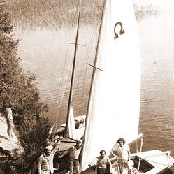 lato 1976 - obóz żeglarski