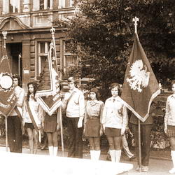 22.09.1975 - inauguracja pracy harcerskiej Hufca