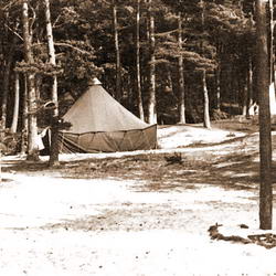 sierpień 1949 - obóz hufca - Ustka
