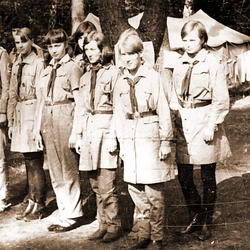 02.07-23.08.1968 - obóz harcerski w Zaniemyślu - obóz żeński