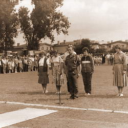 07.07.1985 - wizyta grupy pionierów z NRD