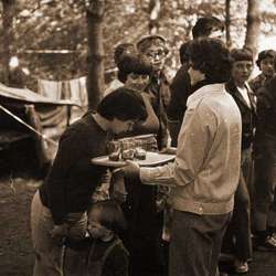 Obóz harcerski i językowy - Jarosławiec 1977