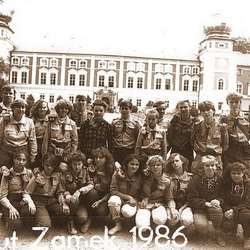 obóz wędrowny Rzeszów - Dubiecko 1986