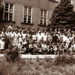 obóz międzynarodowy we Wrześni - 1984 r.