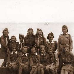 na obozie w Gdyni - 1946 r.